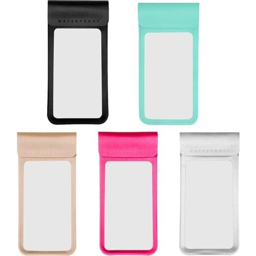 Waterproof Phone Case 30m Floating Dry Pouch Bag Cover Holder with Touchscreen for Beach Pool Swimming Diving Drifting S/M/L