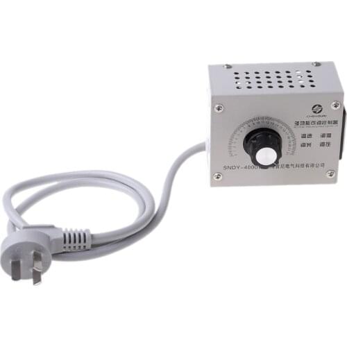 WBT-4000W 220V Controllable Variable Voltage Regulator Light Brightness Temperature Adjustment Fan Speed Motor Electric Dimmer