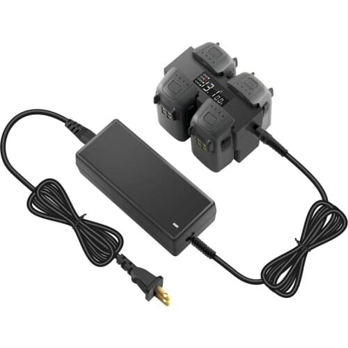 Battery Charger for DJI Spark Drone Parallel Fast Charging Hub FOR DJI SPARK 4in1 Intelligent Flight Battery Manager Accessory
