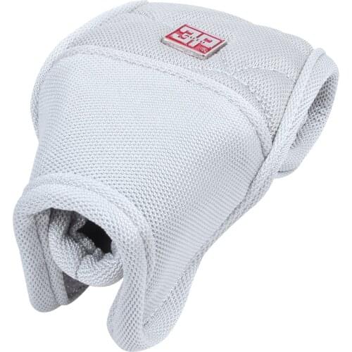 Gray Nylon Gear Shift Lever Knob Cover Protector Case for Car