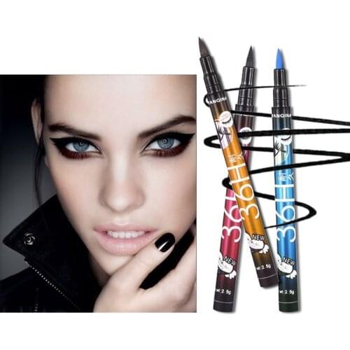 1pcs Liquid Eyeliner Pencil Quick Dry Waterproof Long Lasting Sweatproof Not Blooming Eye Liner Pen Makeup Cosmetic TSLM1