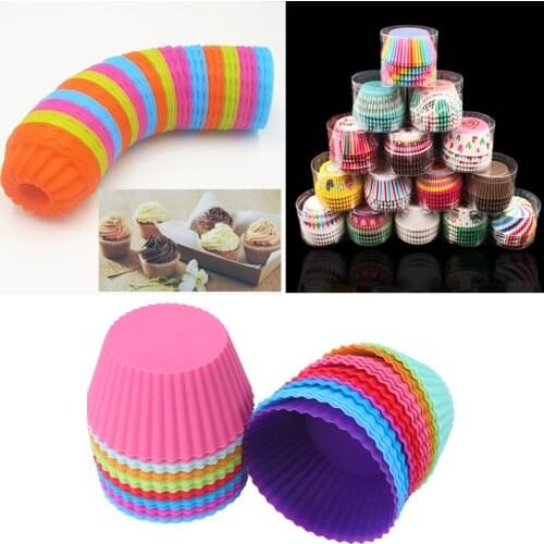 10/100pcs Cupcake Paper Cups Cake Liners Baking Cup Cake Forms Cooking Tools Fondant Cake Mold Muffin Box Cup Decorating Tools