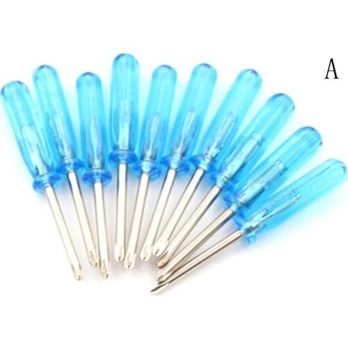 10 Pieces Small Screwdriver 2.0MM Disassemble Tool For Mobile Phone Screwdriver Slotted Screwdriver Repair Tools