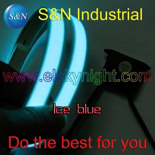 12VDC Ice blue1X60CM el tape el wire el strip for car,house,party,dispaly,holiday,fest and model decoration free shipping