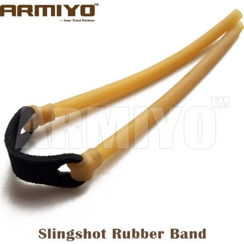 Armiyo 6mm*9mm Elastic Bungee Catapult Rubber Band Catapult Hunting Shooting Accessories