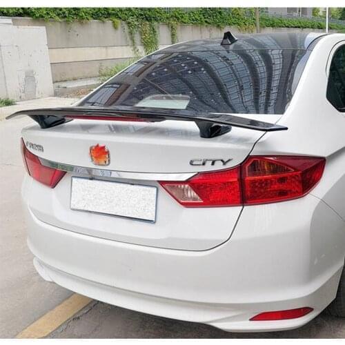 FOR Universal GT Spoiler Accessories Wing NEW OLD Honda Accord Civic City ABS Plastic Sedan Car Trunk Black Tail FIN Rear Lip