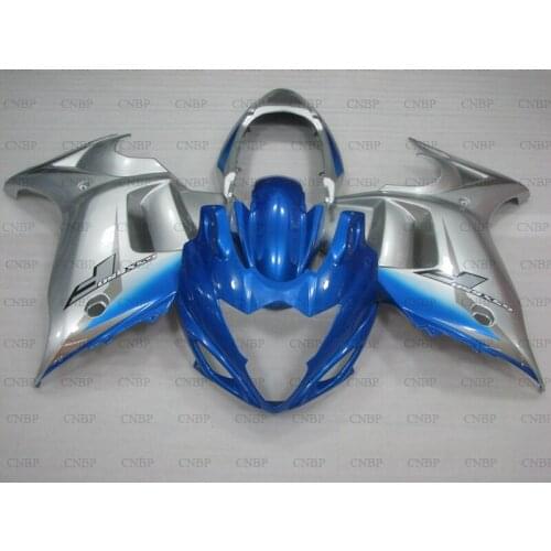 GSX650F 2008 - 2013 Katana Plastic Fairings GSX650 2013 Full Body Kits GSX650 2010 light Blue White Motorcycle Fairing