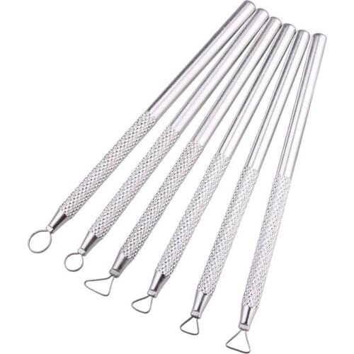 Polymer Clay Tools Pottery Ceramics Ribbon Sculpting Tools Set Pottery Clay Sculpture Caving Scraper Craft Modelling Tool