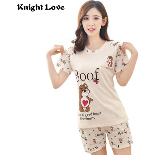 Женские пижамы с шортами KnightLove China At AliExpress