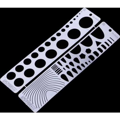 Metal Etched Tool Scribing Panel Rivet Model Template Engrave Forming Block