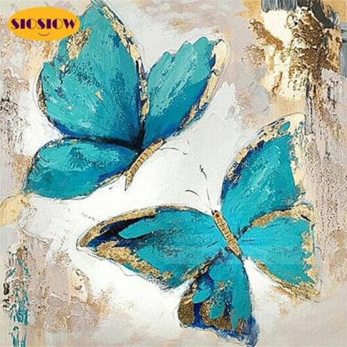 5D DIY Canva Diamond Embroidery Butterfly Sale 3D Diamond Painting Animal Abstract Art Wall Pictures For Living Room women gifts
