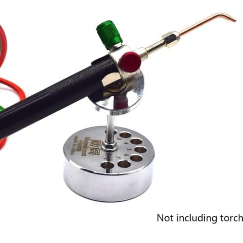 Stainless Steel Soldering Cutting Torch Holder Base Free Hands Working for Jewelry Welding