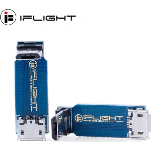 IFlight L-Type Adapter Plate Micro USB Adapter Board for FPV Racing Drone Adjust Parameter Extend Plate Board