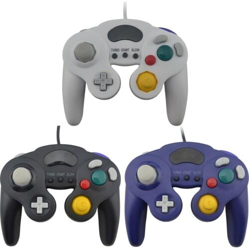 Wired Gamepad Controller With Three Button for Game-Cube Joystick N for G-C