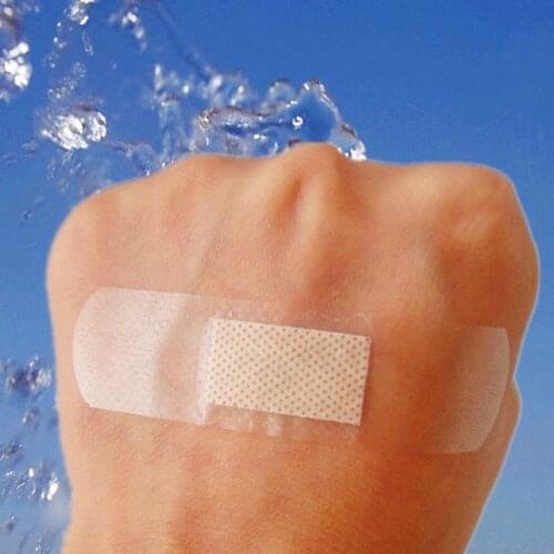 160pcs/set Transparent Wound Adhesive Plaster Medical Anti-Bacteria Band Aid Bandages Sticker Home Travel First Aid Kit