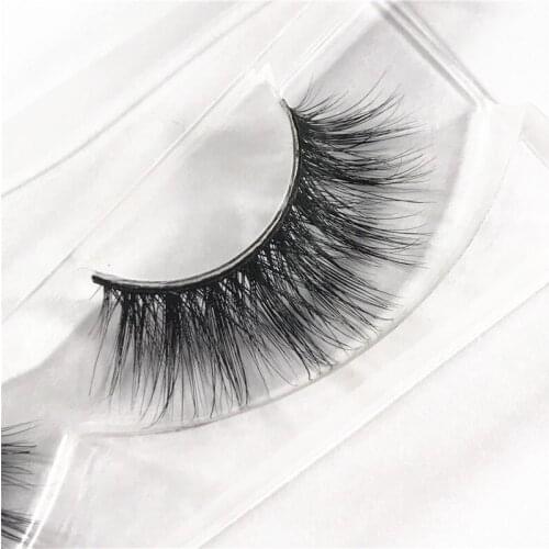 GIVENSON 3Dmink lashes Wholesale10pieces Handmade Fake lash False Eyelashes Natural 3D Mink Lashes