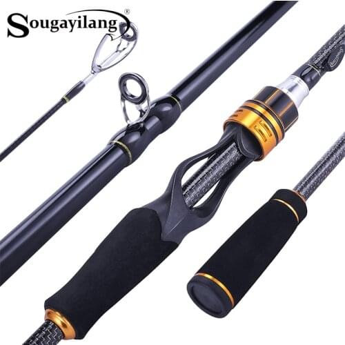 Sougayilang Casting Rod 1.8m-2.4m Carbon Fiber High Quality Fishing Rod Lure Weight 7-28g Rod Outdoor Travel Fishing Tackle
