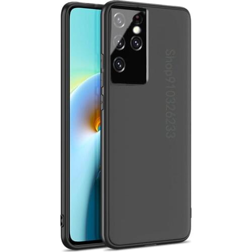 For Samsung S21 Ultra Case Slim Soft TPU Phone Cover For Samsung Galaxy S21 Plus S21+ S21 Coque Funda Back Cover For Samsung S21