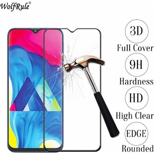 Full Cover Glass For Samsung Galaxy M10 Tempered Glass Screen Protector For Samsung Galaxy M10 Full Glue Film For Samsung M10