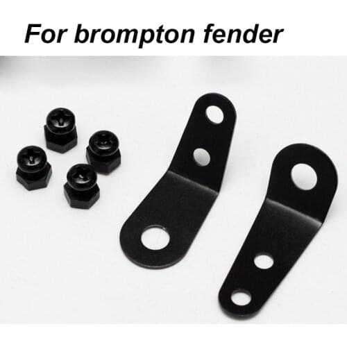 1 set hook lug + nuts for Brompton bike fender