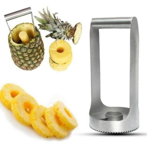 New 1Pc Fruit Vegetable Knife Stainless Steel Gadget Kitchen Accessories Pineapple Peeler Spiralizer Cutter Core Peel Slicer