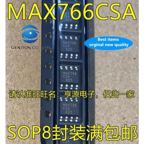10PCS MAX766ESA MAX766CSA SOP-8 MAX766 integrated circuit switching voltage stabilizer in stock 100% new and original