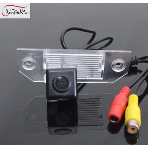 JanDeNing HD CCD Car Rear View Parking/ Backup Reverse Camera/ Waterproof License Plate Light OEM For Ford Focus Sedan 2009-2014