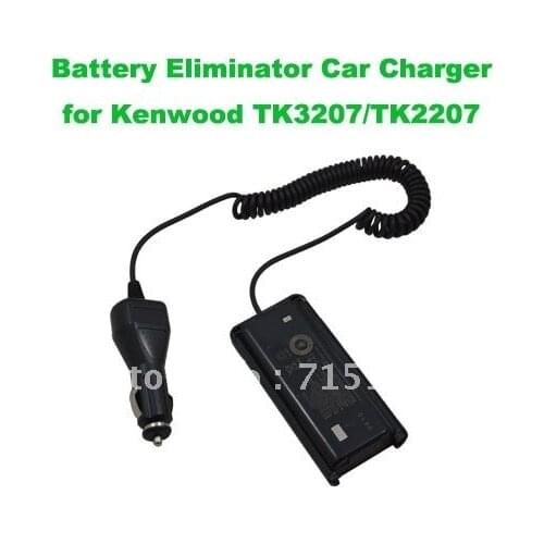 Battery Eliminator Car Charger for Kenwood TK3207/TK2207 Cigarette Lighter Plug