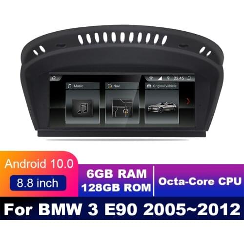 8 cores 6G+128G android 10.0 Car multimedia Player Navigation GPS radioFor BMW 3 E90 E91 E92 E93 2005~2012 8.8 DSP carplay CIC