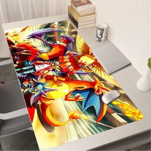 Large Anime Mouse Pad Gaming Keyboard Mousepad Big Computer Mouse Mat Xxl 900x400 Pad Pokemon Desk Mat Gamers Accessories Rugs