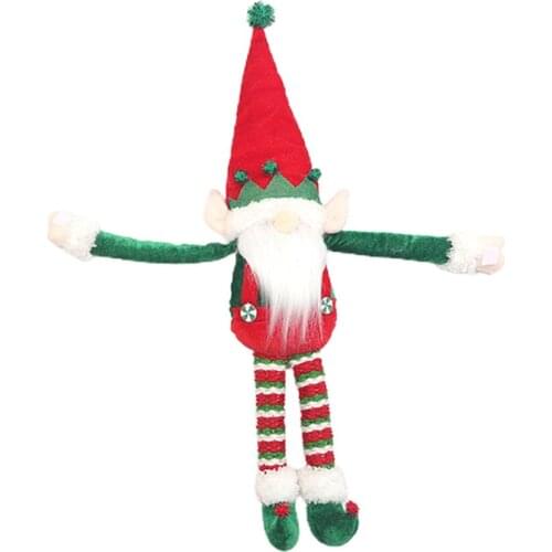 Curtain Tieback Christmas Decorations Wine Bottle Topper Hook Up Durable NEW FASHION 1 Pc Elves Xmas Ornaments Tomte Elf Doll