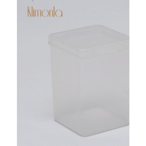 Design Single Cotton Piece Towel storage Box Transparent Dust-Proof Lock Independent Space Art Durable Manicur-Tool Receiving