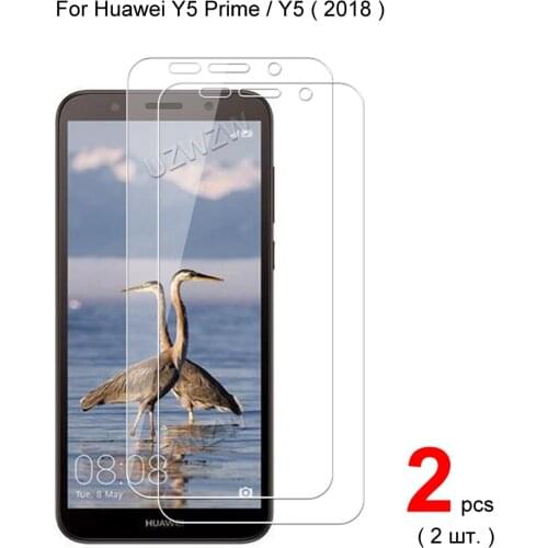 For Huawei Y5 / Y5 Prime 2018 Tempered Glass Screen Protectors Protective Guard Film HD Clear 0.3mm 9H Hardness 2.5D
