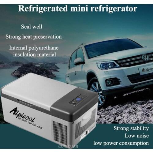 15-liter compressor refrigeration box/car refrigerator/domestic small refrigerator/dual-purpose /12V24V/easy to travel