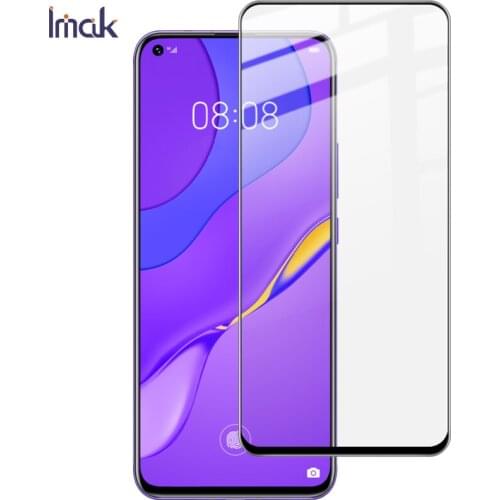Imak Pro+ Sensitive Touch Full Coverage Glass for Huawei Honor 30 5G /Nova7 5G Tempered Glass by Full AB Glue Adsorb