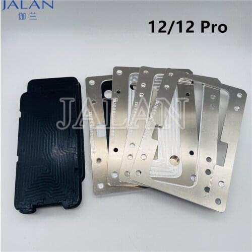 IP 12 Pro YMJ Laminate Mold Glass OCA TP Touch Laminating Mould Rubber For iPhone 12 MINI 12Pro Digitizer LCD Refurbish Repair