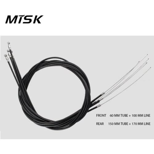 MISK brake cable bicycle brake line 5 PCS / 10 PCS V Brake Disc Brake 1700mm Length