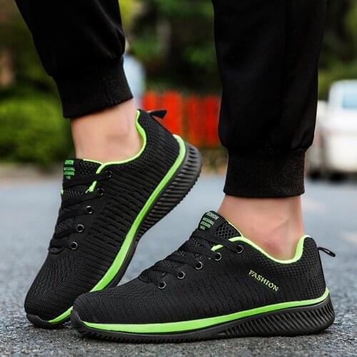 Hot Sale Big Size 38-47 Black Sneakers Men Cheap Shoes Casual Lightweight Low Cut Mesh Breathable Shoes Men Zapatillas De Hombre