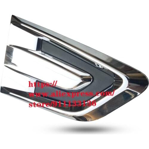 Fender decorative cover for JAC Refine S5/T6 Triangle decorative board Side lamp electroplating trim