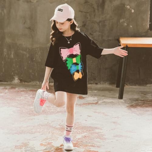 LEOSOXS Girls' Printed T-Shirts