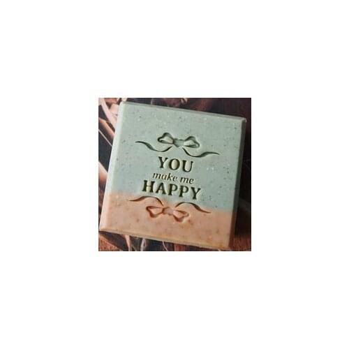 Handmade soap standard Mini soap diy stamp seal chapter 4*4cm