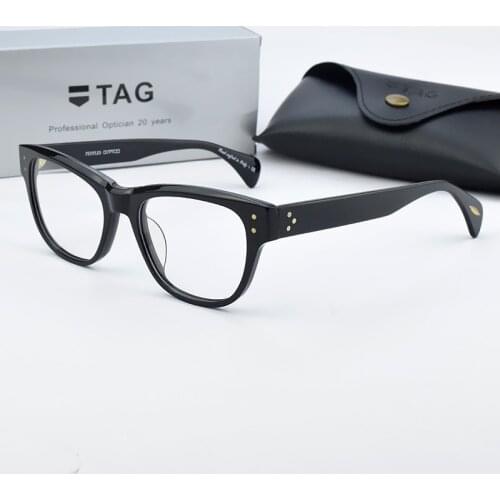 2020 Retro glasses frame women eyeglasses men spectacle frames Vintage Brand computer myopia Nerd eye glasses frames for women