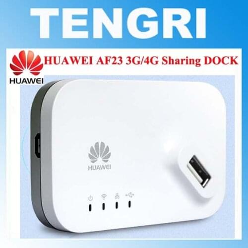 Original unlocked Huawei AF23 300M LTE 4G LTE/3G USB Sharing Dock WiFi Wireless Router AP Repeater With WAN/LAN Port Broadband