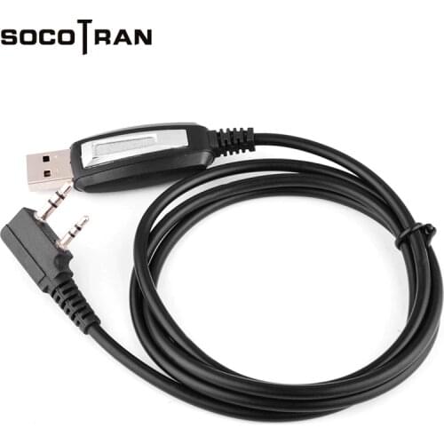 SOCOTRAN Kenwood plug usb Programming Cable for two way radio SC-600 /508 /308 usb2.0 Supports Windows XP/7/10 walkie talkie