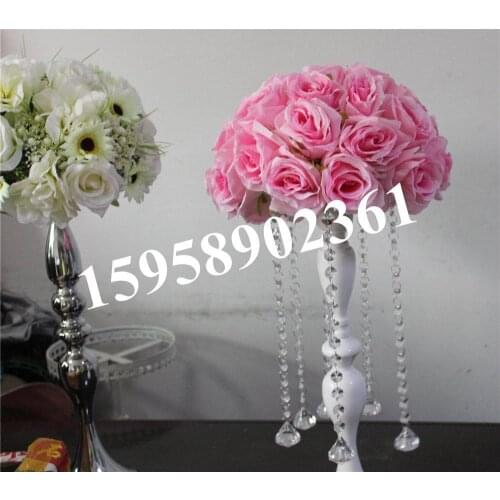 SPR 30cm 10pcs/lot -New Arrivals Silk Kissing Rose Flowers Ball for Wedding Party Decoration Several Colors Available