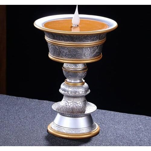 LED Lamp for Buddha Rechargeable Home Smoke-Free and Environmentally Friendly