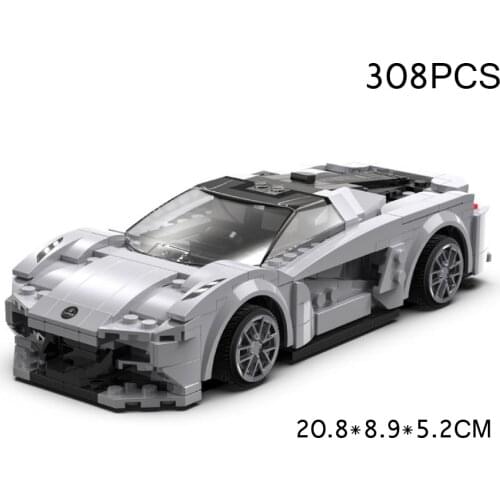 Technical building block APP RC Lotus super sport car EVIJA model 2.4Ghz radio remote control vehicle brick toy for boys gifts