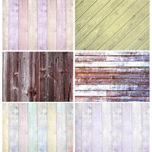 Vinyl Custom Wood Board Photography Backdrops Props Wooden Plank Floor Photo Studio Background 20925CS-03