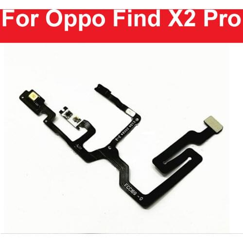 Flash Light Proximity Sensor Ambient Flex Cable For OPPO Find X2 X3 Pro Mic Microphone Flex Cable Ribbon Replacement Parts