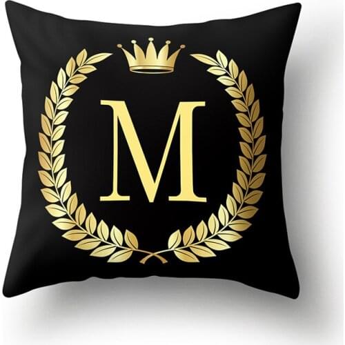 HOT SALES Crown Words Cushion Cover Throw Pillow Case for Home Chair Sofa Decoration Square Pillowcases